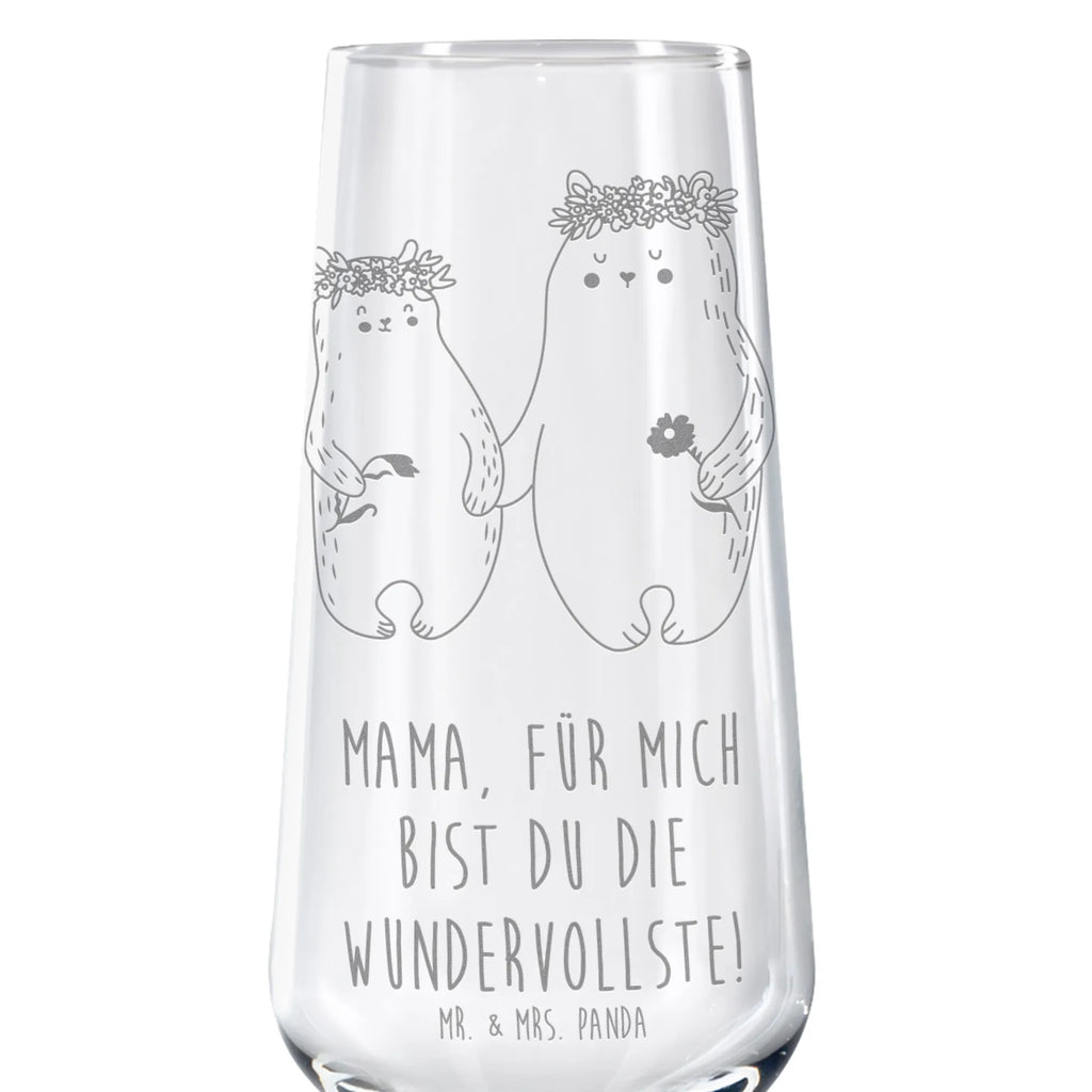 Sektglas Bären mit Blumenkranz Sektglas, Sektglas mit Gravur, Spülmaschinenfeste Sektgläser, Familie, Vatertag, Muttertag, Bruder, Schwester, Mama, Papa, Oma, Opa, Bär, Bären, Mutter, Mutti, Mami, Lieblingsmensch, Lieblingsmama, beste Mutter, weltbeste Mama, Geschenk Mama. Muttertag, Tochter, Kind, Kinder, Töchter, Family, Vorbild