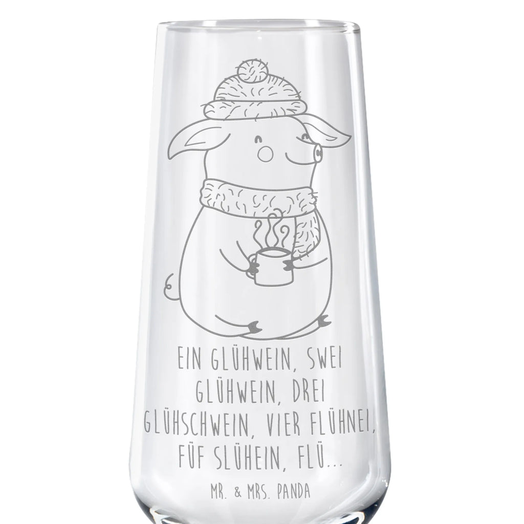 Sektglas Lallelndes Glühschwein Sektglas, Sektglas mit Gravur, Spülmaschinenfeste Sektgläser, Winter, Weihnachten, Weihnachtsdeko, Nikolaus, Advent, Heiligabend, Wintermotiv, Glühwein, Betrunken, Weihnachtsmarkt, Spruch