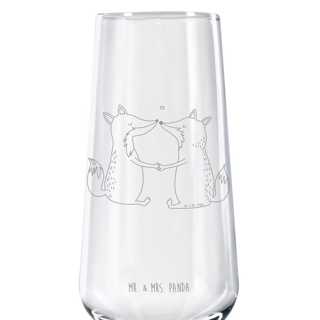 Sektglas Füchse Liebe Sektglas, Sektglas mit Gravur, Spülmaschinenfeste Sektgläser, Fuchs, Füchse, Fox, Liebe, Liebespaar, Paar, Partner, Freundin, Freund, Ehe, Verlobte, Ehemann, Ehefrau, Liebesbeweis