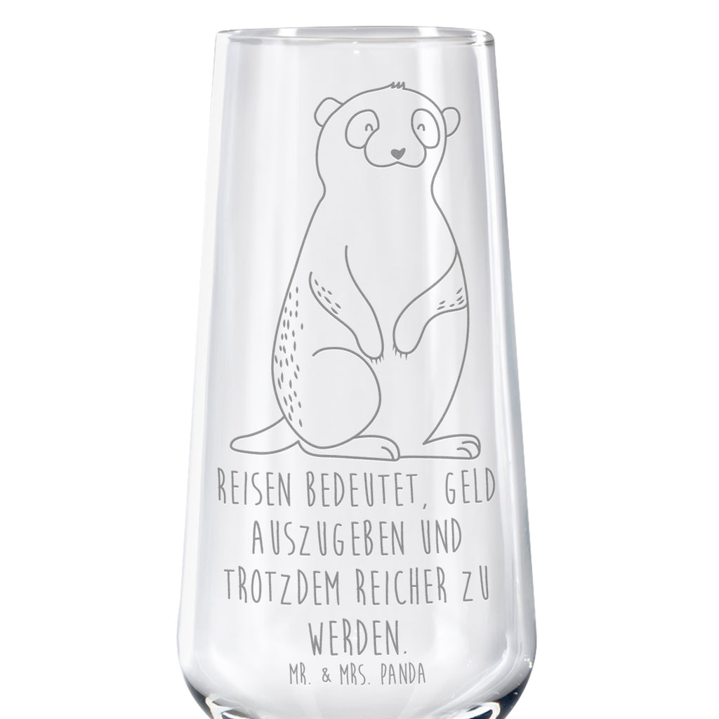 Sektglas Erdmännchen Sektglas, Sektglas mit Gravur, Spülmaschinenfeste Sektgläser, Afrika, Wildtiere, Erdmännchen, Reisen, Spruch, Weltreise, Afrikareise, Roadtrip, Traveling