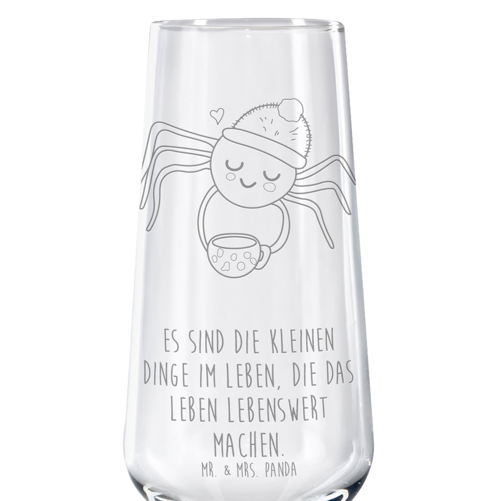 Sektglas Spinne Agathe Kaffee Sektglas, Sektglas mit Gravur, Spülmaschinenfeste Sektgläser, Spinne Agathe, Spinne, Agathe, Videos, Merchandise, Kaffee, Morgen, Morgenmuffel, Lebensweisheiten, Weiser Spruch