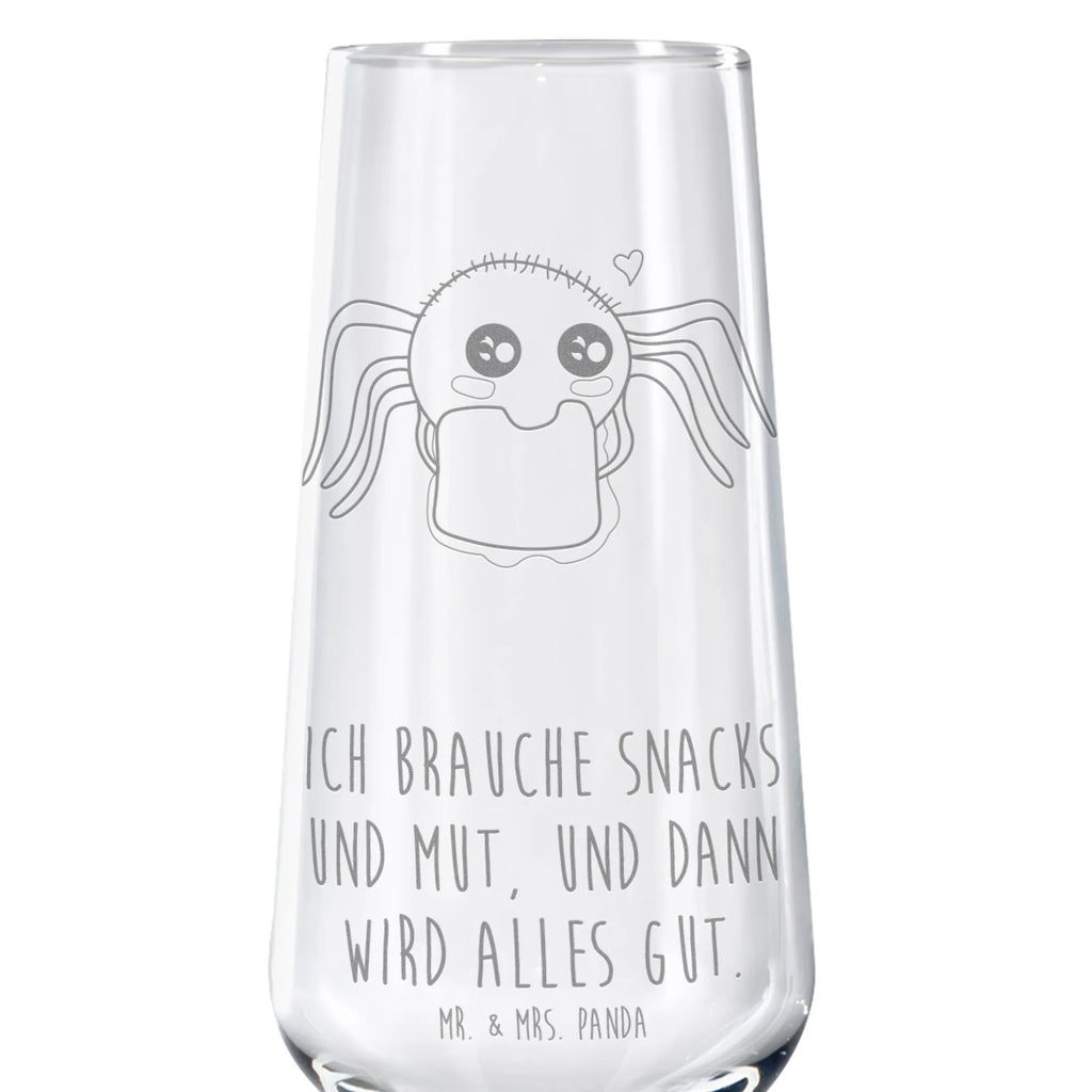 Sektglas Spinne Agathe Sandwich Sektglas, Sektglas mit Gravur, Spülmaschinenfeste Sektgläser, Spinne Agathe, Spinne, Agathe, Videos, Merchandise, Glück, Mut, Hungrig, Verfressen, Lebensfreude, Alles wird gut, Hunger