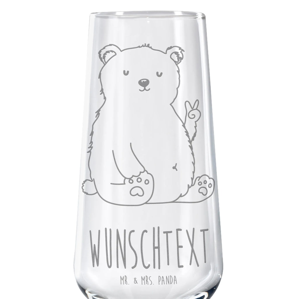 Personalisiertes Sektglas Eisbär Faul Sektglas, Sektglas mit Gravur, Spülmaschinenfeste Sektgläser, Bär, Teddy, Teddybär, Eisbär, Nordpol, Faul, Entspannen, Relaxen, Büro, Arbeit, Bürojob, Arbeitsplatz, Homeoffice