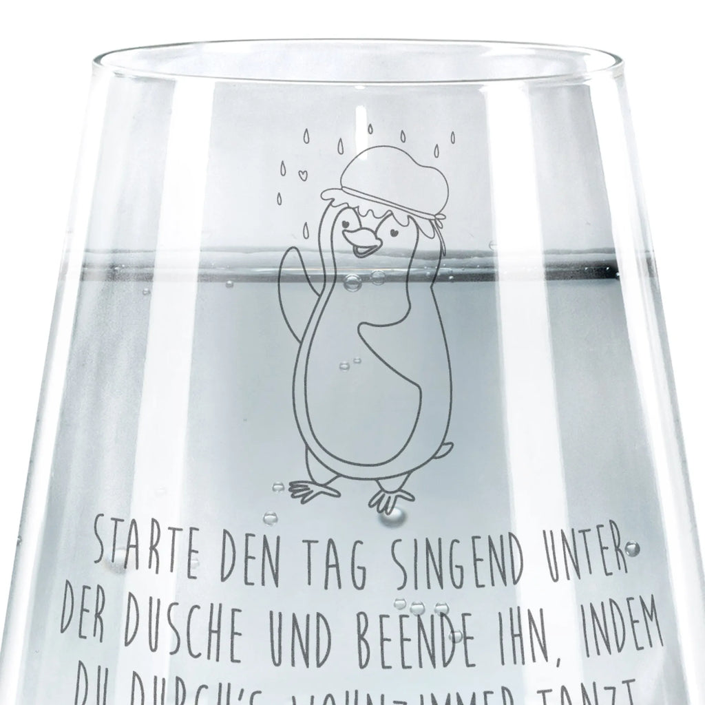 Trinkglas Pinguin duscht Trinkglas, Trinkglas mit Gravur, Wasserglas, Spülmaschinenfeste Trinkglser, Glas, Gläser, Trinkgläser, Wassergläser, Design Glas, Schöne Trinkgläser, Moderne Trinkgläser, Trinkgläser bunt, Saftgläser, Pinguin, Pinguine, Dusche, duschen, Lebensmotto, Motivation, Neustart, Neuanfang, glücklich sein