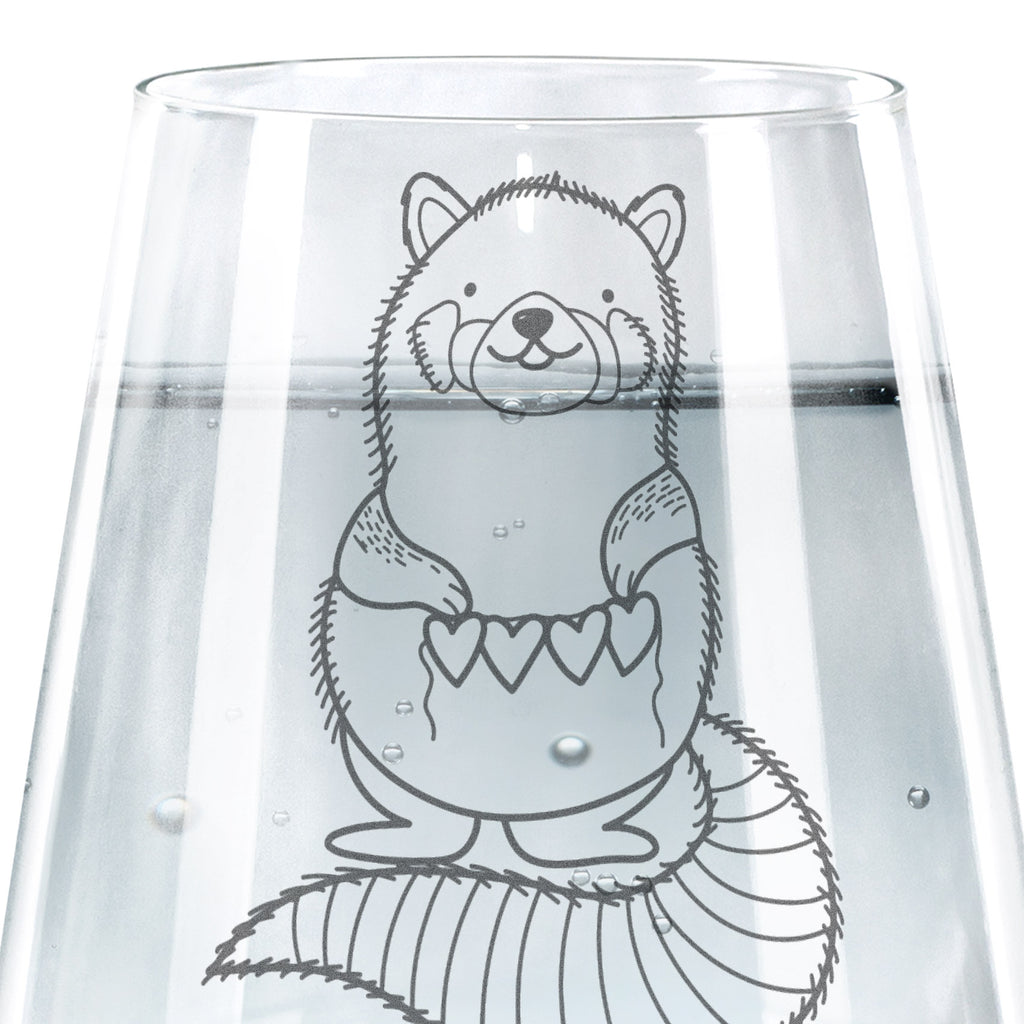 Trinkglas Roter Panda Trinkglas, Trinkglas mit Gravur, Wasserglas, Spülmaschinenfeste Trinkglser, Glas, Gläser, Trinkgläser, Wassergläser, Design Glas, Schöne Trinkgläser, Moderne Trinkgläser, Trinkgläser bunt, Saftgläser, Tiermotive, Gute Laune, lustige Sprüche, Tiere, Panda, Liebe, Rot, Herz, Liebling, Lieblingsmensch