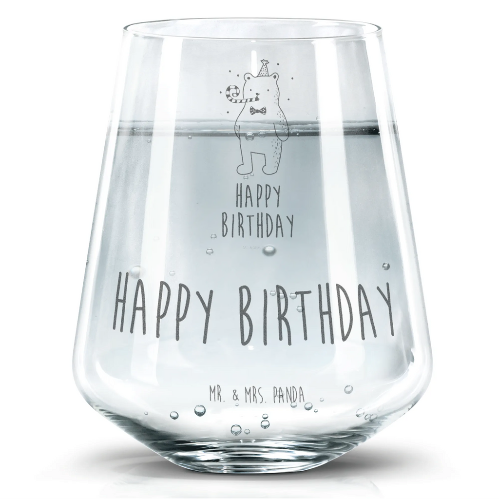 Trinkglas Bär Geburtstag Trinkglas, Trinkglas mit Gravur, Wasserglas, Spülmaschinenfeste Trinkglser, Glas, Gläser, Trinkgläser, Wassergläser, Design Glas, Schöne Trinkgläser, Moderne Trinkgläser, Trinkgläser bunt, Saftgläser, Bär, Teddy, Teddybär, Happy Birthday, Alles Gute, Glückwunsch, Geburtstag