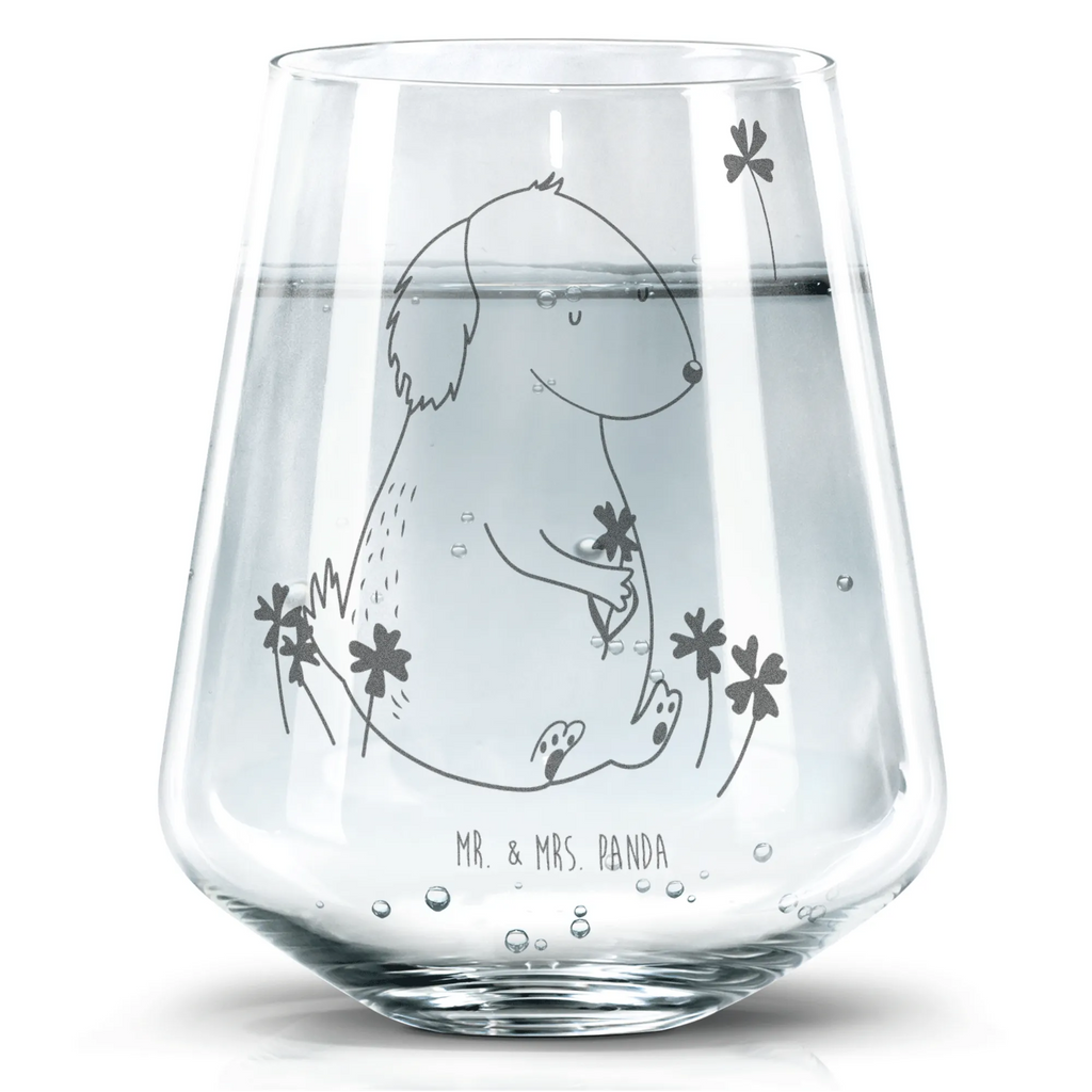 Trinkglas Hund Kleeblatt Trinkglas, Trinkglas mit Gravur, Wasserglas, Spülmaschinenfeste Trinkglser, Glas, Gläser, Trinkgläser, Wassergläser, Design Glas, Schöne Trinkgläser, Moderne Trinkgläser, Trinkgläser bunt, Saftgläser, Hund, Hundemotiv, Haustier, Hunderasse, Tierliebhaber, Hundebesitzer, Sprüche, Kleeblatt, Glück, Tagträume, Motivation, Neuanfang, Geschenk, Glücksbringer, Selbstliebe, Achtsamkeit