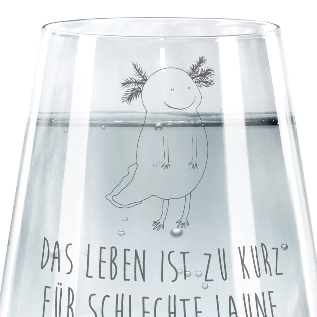 Trinkglas Axolotl Glücklich Trinkglas, Trinkglas mit Gravur, Wasserglas, Spülmaschinenfeste Trinkglser, Glas, Gläser, Trinkgläser, Wassergläser, Design Glas, Schöne Trinkgläser, Moderne Trinkgläser, Trinkgläser bunt, Saftgläser, Axolotl, Molch, Axolot, Schwanzlurch, Lurch, Lurche, Motivation, gute Laune