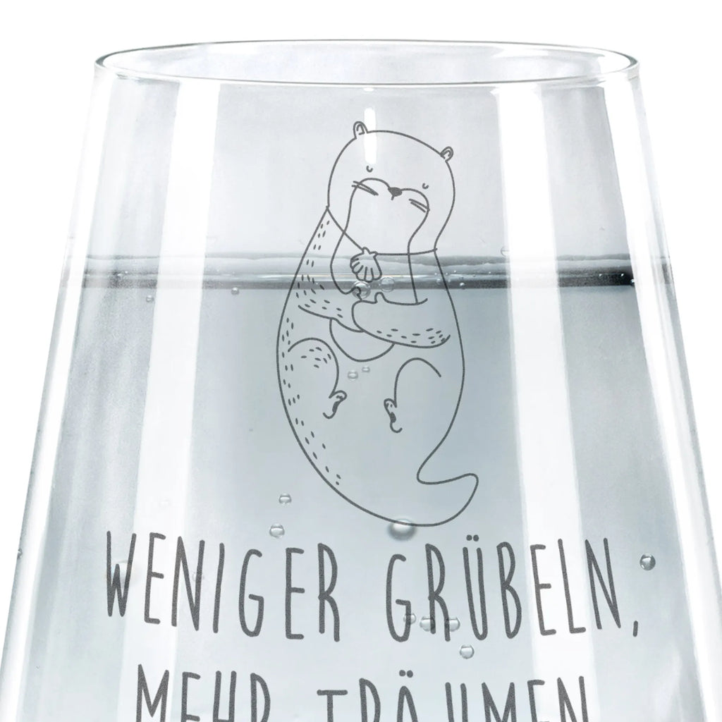 Trinkglas Otter Muschel Trinkglas, Trinkglas mit Gravur, Wasserglas, Spülmaschinenfeste Trinkglser, Glas, Gläser, Trinkgläser, Wassergläser, Design Glas, Schöne Trinkgläser, Moderne Trinkgläser, Trinkgläser bunt, Saftgläser, Otter, Fischotter, Seeotter, Otterliebe, grübeln, träumen, Motivation, Tagträumen, Büro