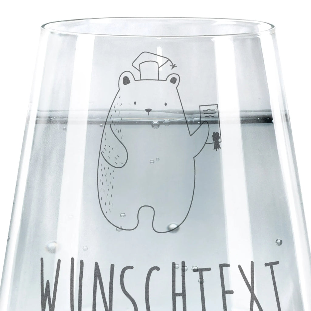 Personalisiertes Trinkglas Bär Prüfung Trinkglas, Trinkglas mit Gravur, Wasserglas, Spülmaschinenfeste Trinkglser, Bär, Teddy, Teddybär, Abitur, Prüfungen, Prüfung bestanden, Abschluss, Zeugnis, Abschlusszeugnis