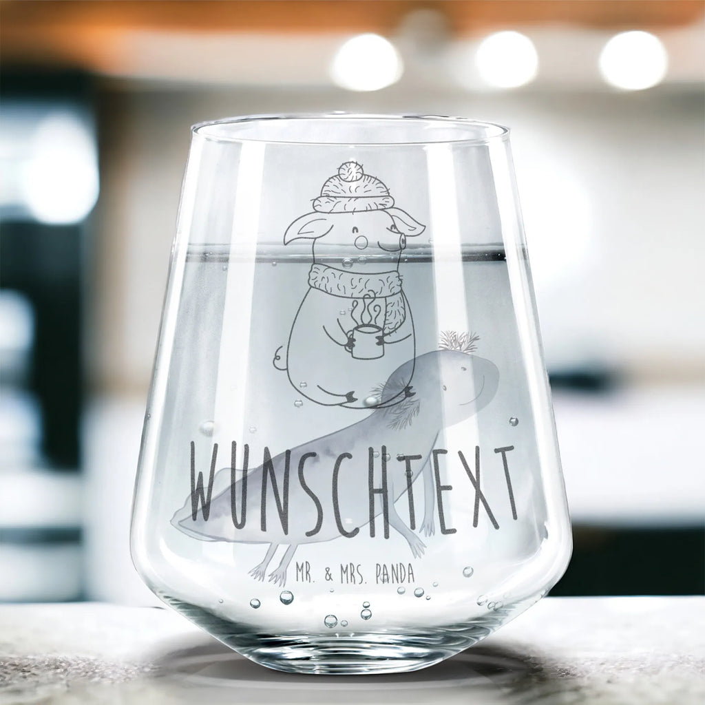 Personalisiertes Trinkglas Schwein Glühwein Trinkglas, Trinkglas mit Gravur, Wasserglas, Spülmaschinenfeste Trinkglser, Winter, Weihnachten, Weihnachtsdeko, Nikolaus, Advent, Heiligabend, Wintermotiv, Glühschwein, Glühwein, Weihnachtsmarkt, Punsch