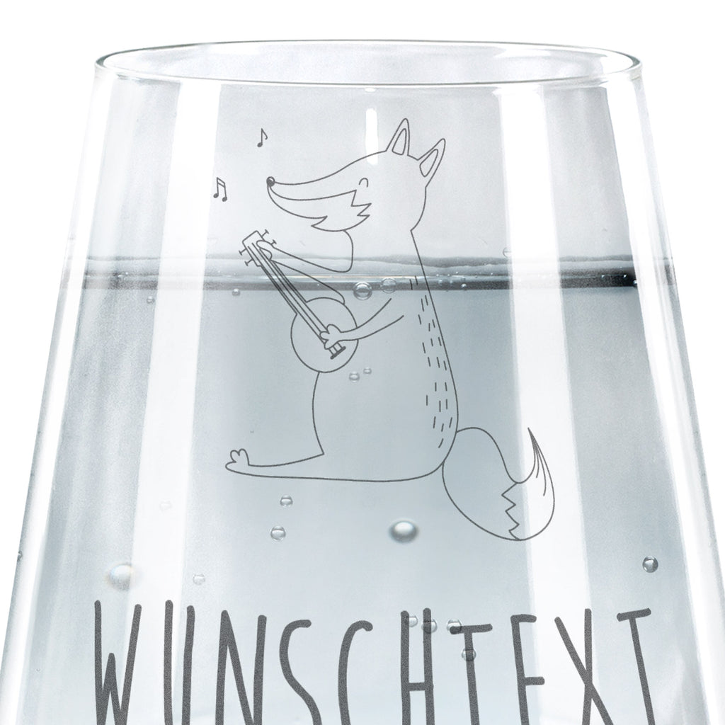 Personalisiertes Trinkglas Fuchs Gitarre Trinkglas, Trinkglas mit Gravur, Wasserglas, Spülmaschinenfeste Trinkglser, Fuchs, Füchse, Geschenk Musiker, Musik Spruch, Musikerin, Sänger, Sängerin, Gitarre