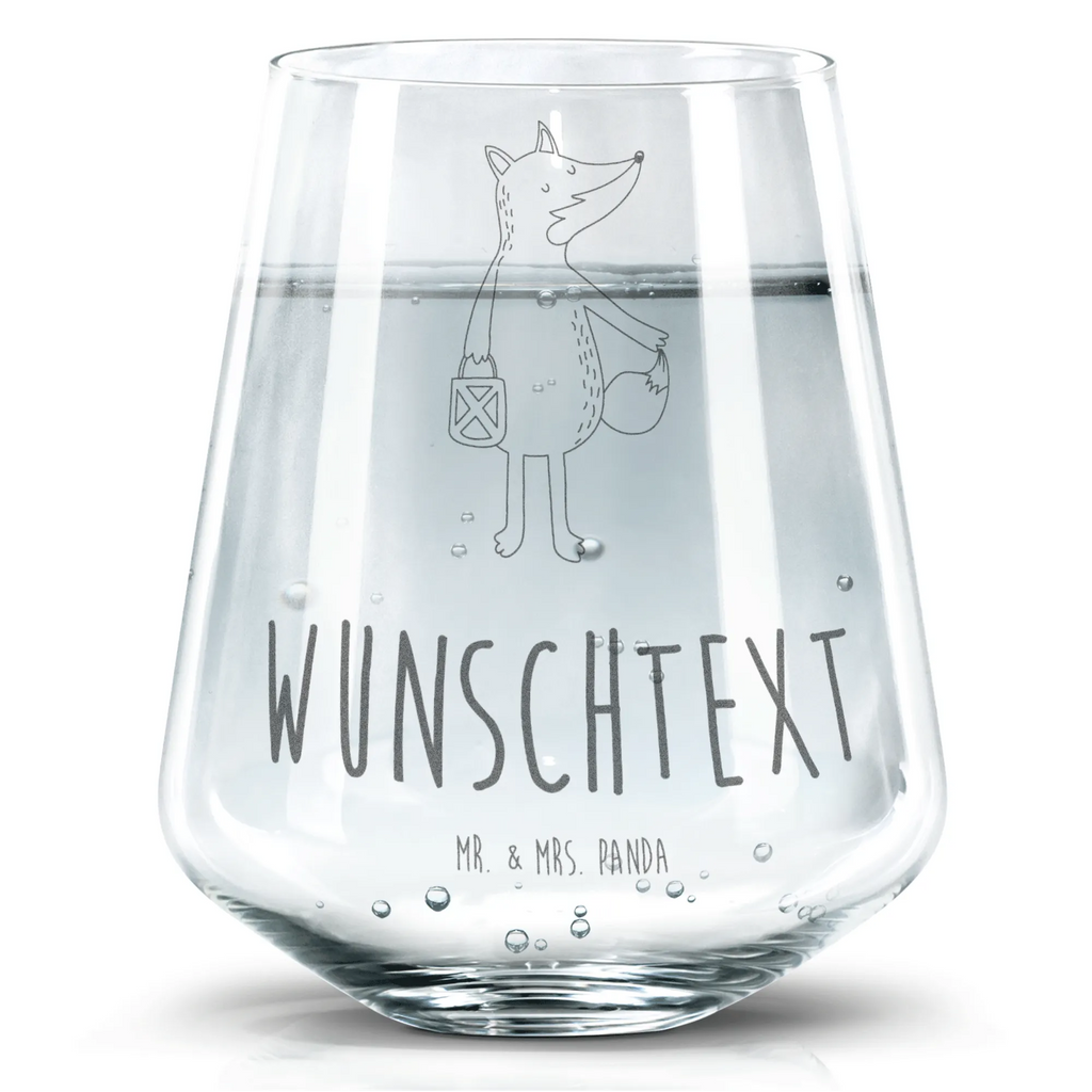 Personalisiertes Trinkglas Fuchs Laterne Trinkglas, Trinkglas mit Gravur, Wasserglas, Spülmaschinenfeste Trinkglser, Fuchs, Füchse, Spruch trösten, Liebeskummer Spruch, Laterne, Sankt Martin, Laternenumzug, Aufmuntern, Cäsar Otto Hugo Flaischlen