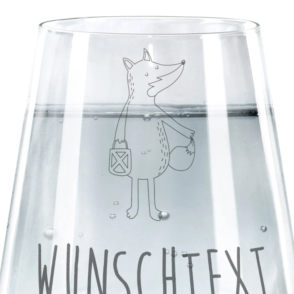 Personalisiertes Trinkglas Fuchs Laterne Trinkglas, Trinkglas mit Gravur, Wasserglas, Spülmaschinenfeste Trinkglser, Fuchs, Füchse, Spruch trösten, Liebeskummer Spruch, Laterne, Sankt Martin, Laternenumzug, Aufmuntern, Cäsar Otto Hugo Flaischlen