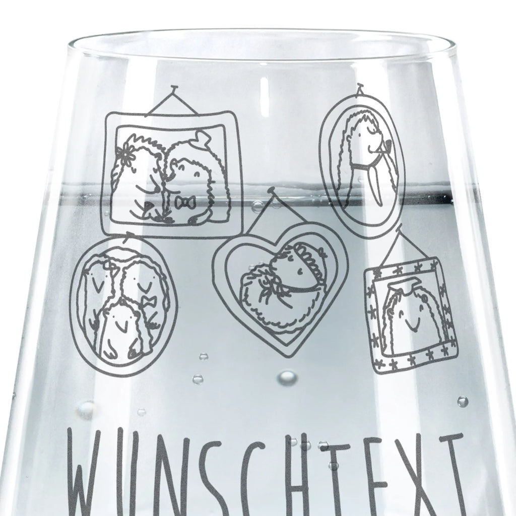 Personalisiertes Trinkglas Igel Familie Trinkglas, Trinkglas mit Gravur, Wasserglas, Spülmaschinenfeste Trinkglser, Familie, Vatertag, Muttertag, Bruder, Schwester, Mama, Papa, Oma, Opa, Liebe, Igel, Bilder, Zusammenhalt, Glück