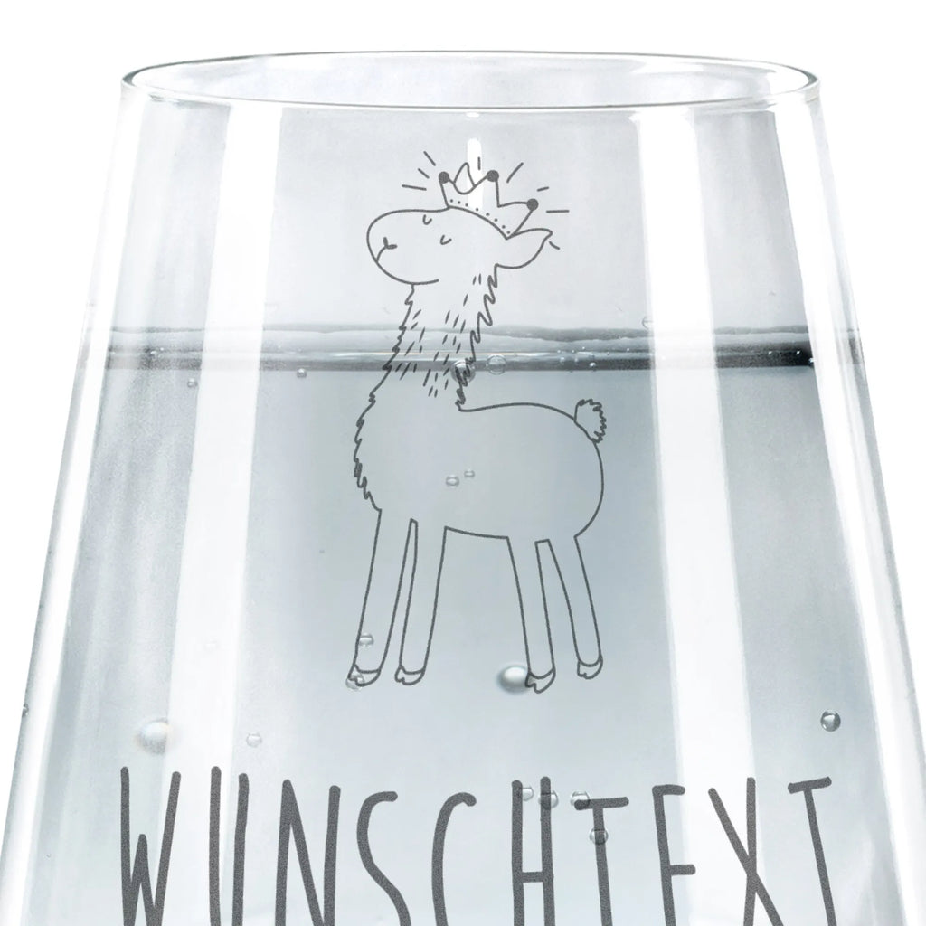 Personalisiertes Trinkglas Lama König Trinkglas, Trinkglas mit Gravur, Wasserglas, Spülmaschinenfeste Trinkglser, Lama, Alpaka, Lamas, König, Königin, Freundin, Mama, Papa, Büro Kollege, Kollegin, Chef, Vorgesetzter, Abi, Abitur