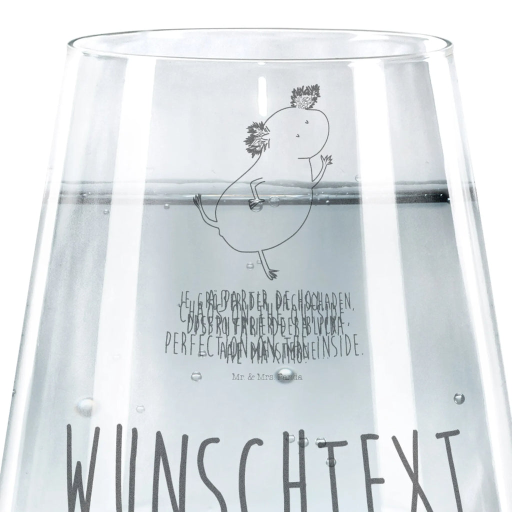 Personalisiertes Trinkglas Axolotl Tanzen Trinkglas, Trinkglas mit Gravur, Wasserglas, Spülmaschinenfeste Trinkglser, Axolotl, Molch, Axolot, Schwanzlurch, Lurch, Lurche, Dachschaden, Sterne, verrückt, Freundin, beste Freundin