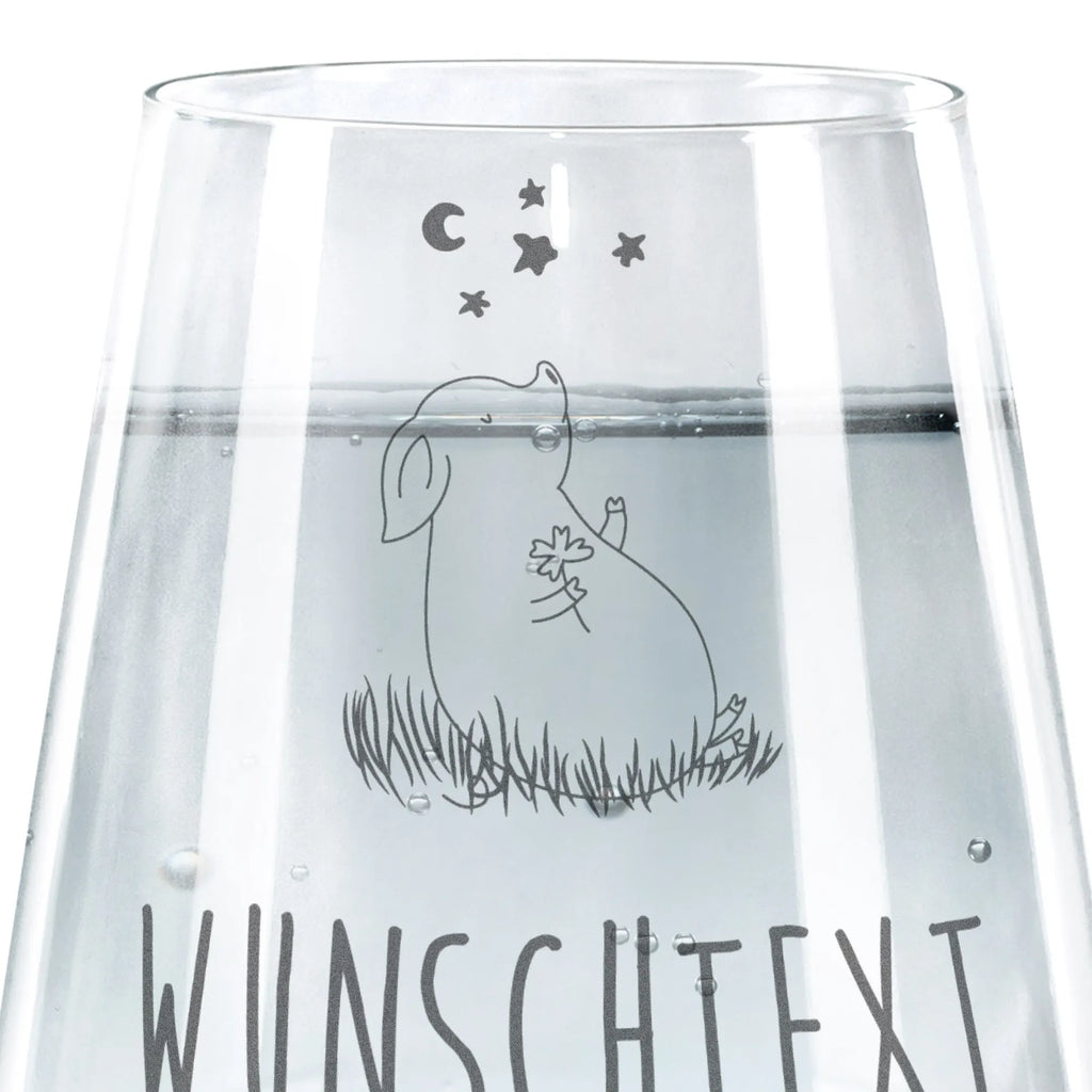 Personalisiertes Trinkglas Schwein Glück Trinkglas, Trinkglas mit Gravur, Wasserglas, Spülmaschinenfeste Trinkglser, Tiermotive, Gute Laune, lustige Sprüche, Tiere, Glücksschwein. Glück, Schwein, Schweinchen, Sterne, Sernchen, Ziele, Träume, Motivation, Glücksbringer