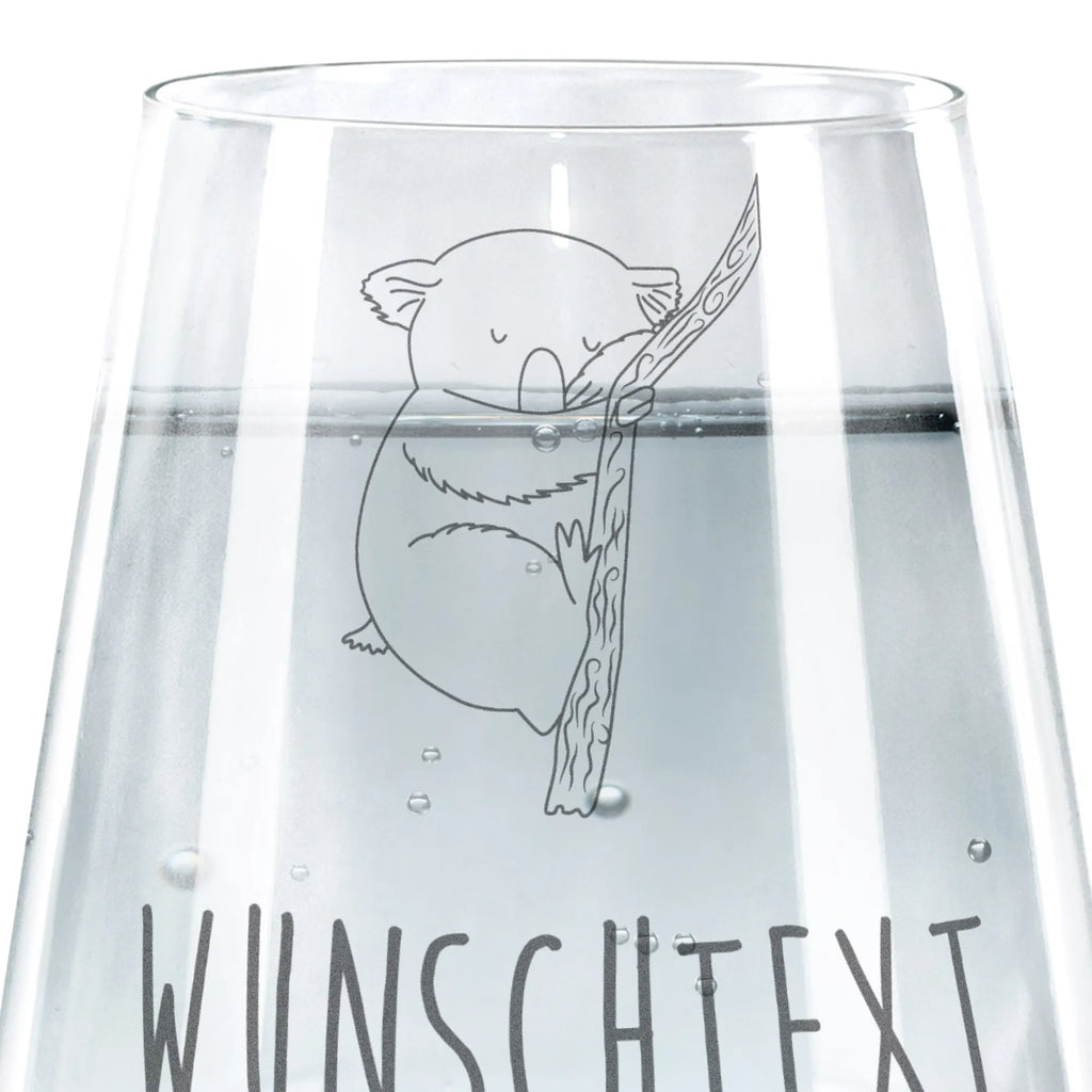 Personalisiertes Trinkglas Koalabär Trinkglas, Trinkglas mit Gravur, Wasserglas, Spülmaschinenfeste Trinkglser, Tiermotive, Gute Laune, lustige Sprüche, Tiere, Koala, träumen, Traum, schlafen, Schlafzimmer, Traumland, Bär, Koalabär