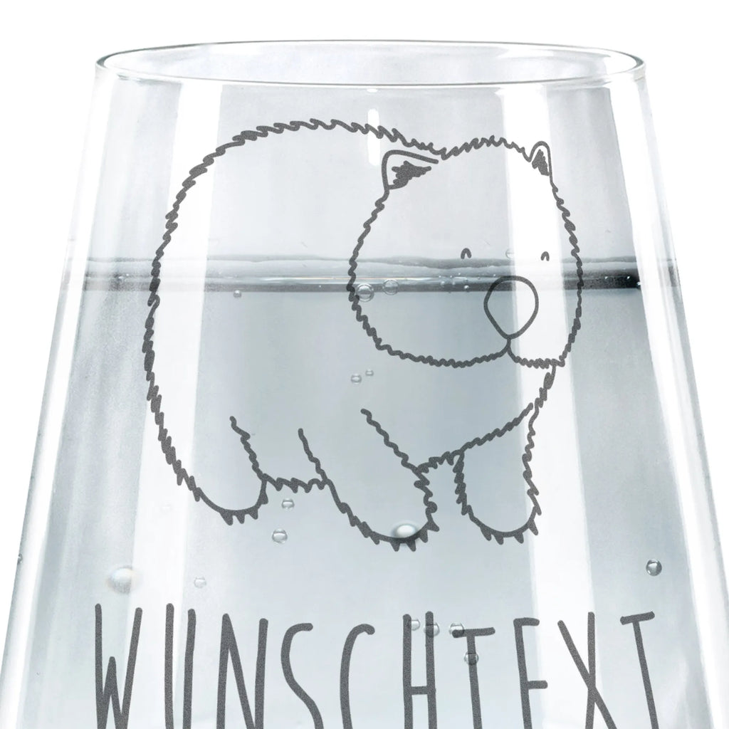 Personalisiertes Trinkglas Wombat Trinkglas, Trinkglas mit Gravur, Wasserglas, Spülmaschinenfeste Trinkglser, Tiermotive, Gute Laune, lustige Sprüche, Tiere, Wombat, Das Leben ist schön, Motivation, Spruch, Australien