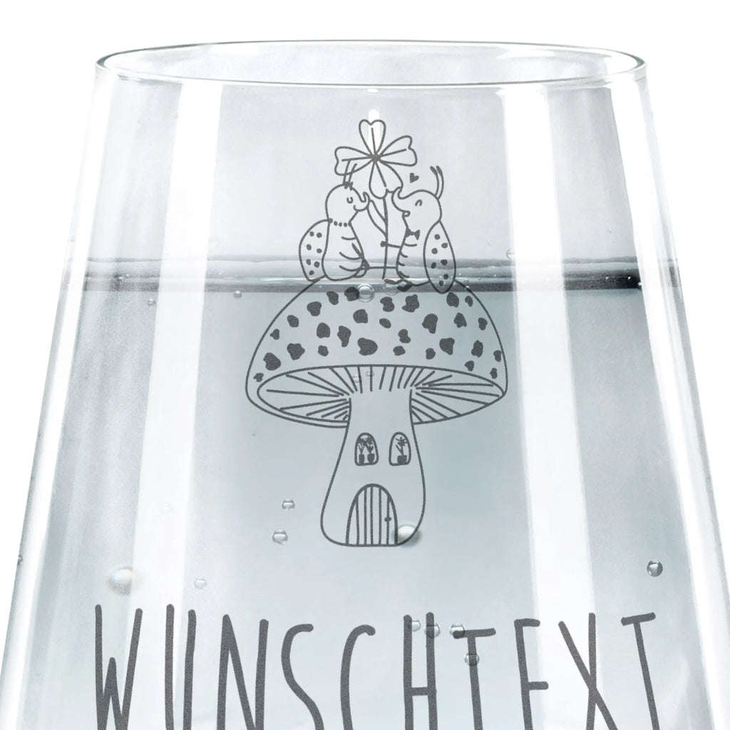 Personalisiertes Trinkglas Marienkäfer Fliegenpilz Trinkglas, Trinkglas mit Gravur, Wasserglas, Spülmaschinenfeste Trinkglser, Tiermotive, Gute Laune, lustige Sprüche, Tiere, Haus, Wohnung, zuhause, Fliegenpilz, Marienkäfer, Fleigenpilzhaus