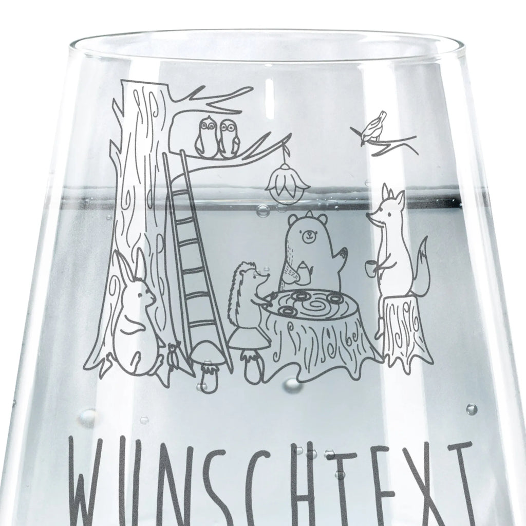 Personalisiertes Trinkglas Waldtiere Picknick Trinkglas, Trinkglas mit Gravur, Wasserglas, Spülmaschinenfeste Trinkglser, Tiermotive, Gute Laune, lustige Sprüche, Tiere, Waldtiere, Picknick, Wald, Fuchs, Hase, Igel, Maus, Eichhörnchen