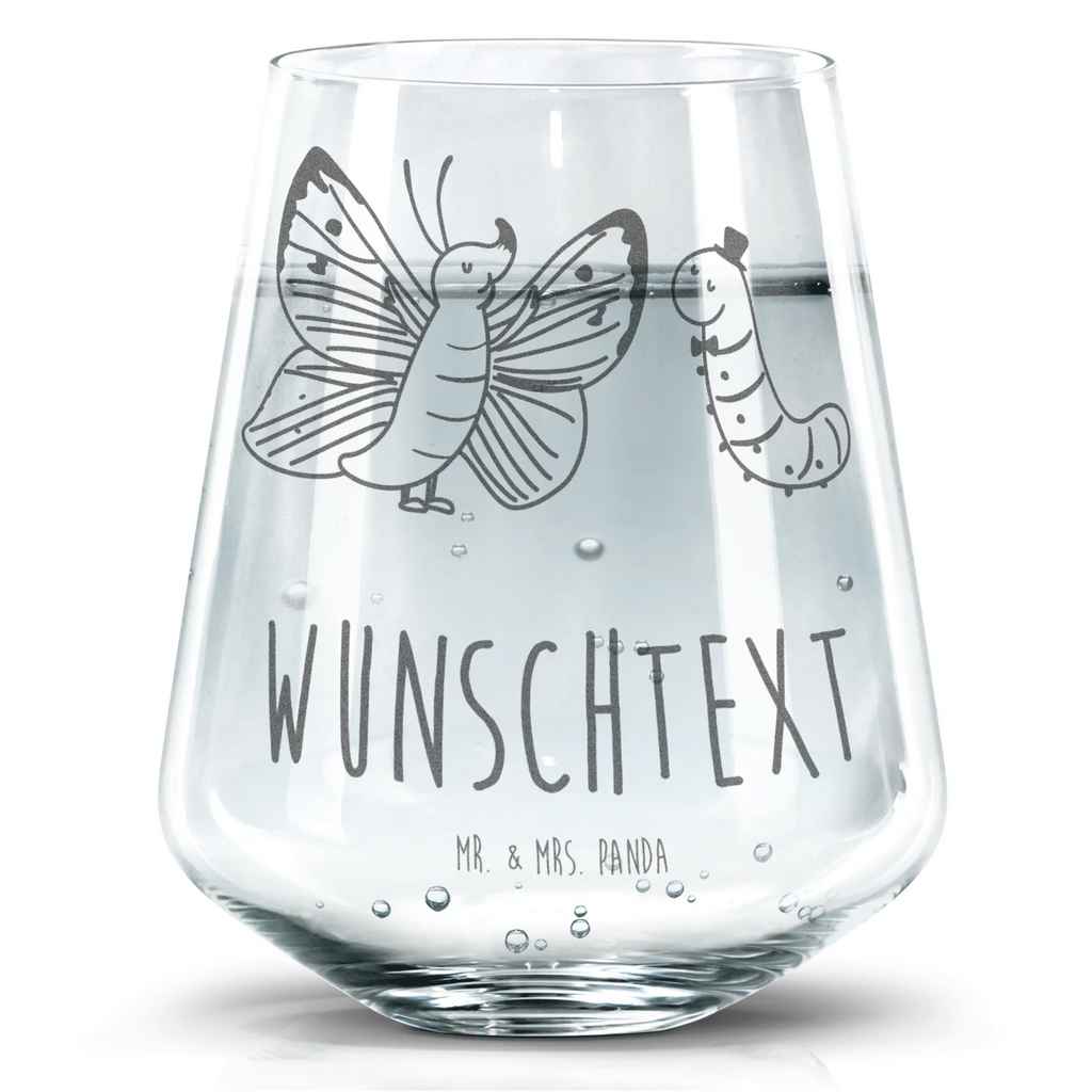 Personalisiertes Trinkglas Raupe Schmetterling Trinkglas, Trinkglas mit Gravur, Wasserglas, Spülmaschinenfeste Trinkglser, Tiermotive, Gute Laune, lustige Sprüche, Tiere, Raupe, Schmetterling, Zitronenfalter, Entwicklung, Erwachsen werden, Kokon, Hut, Hütchen, Schönheit, Aufwachsen