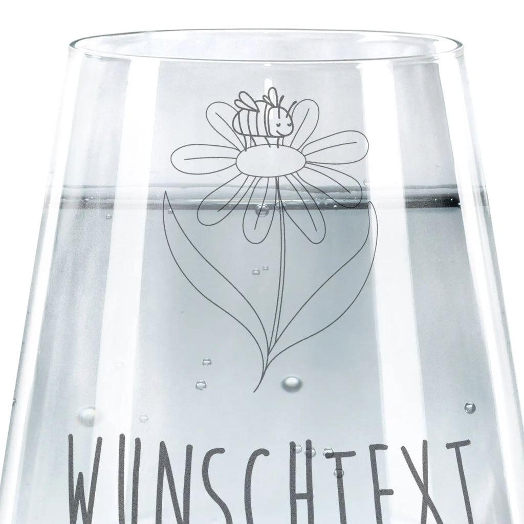 Personalisiertes Trinkglas Hummel Blume Trinkglas, Trinkglas mit Gravur, Wasserglas, Spülmaschinenfeste Trinkglser, Tiermotive, Gute Laune, lustige Sprüche, Tiere, Hummel, Blume, Wespe, Flauschig, Natur, Feld, Hummeln, Biene