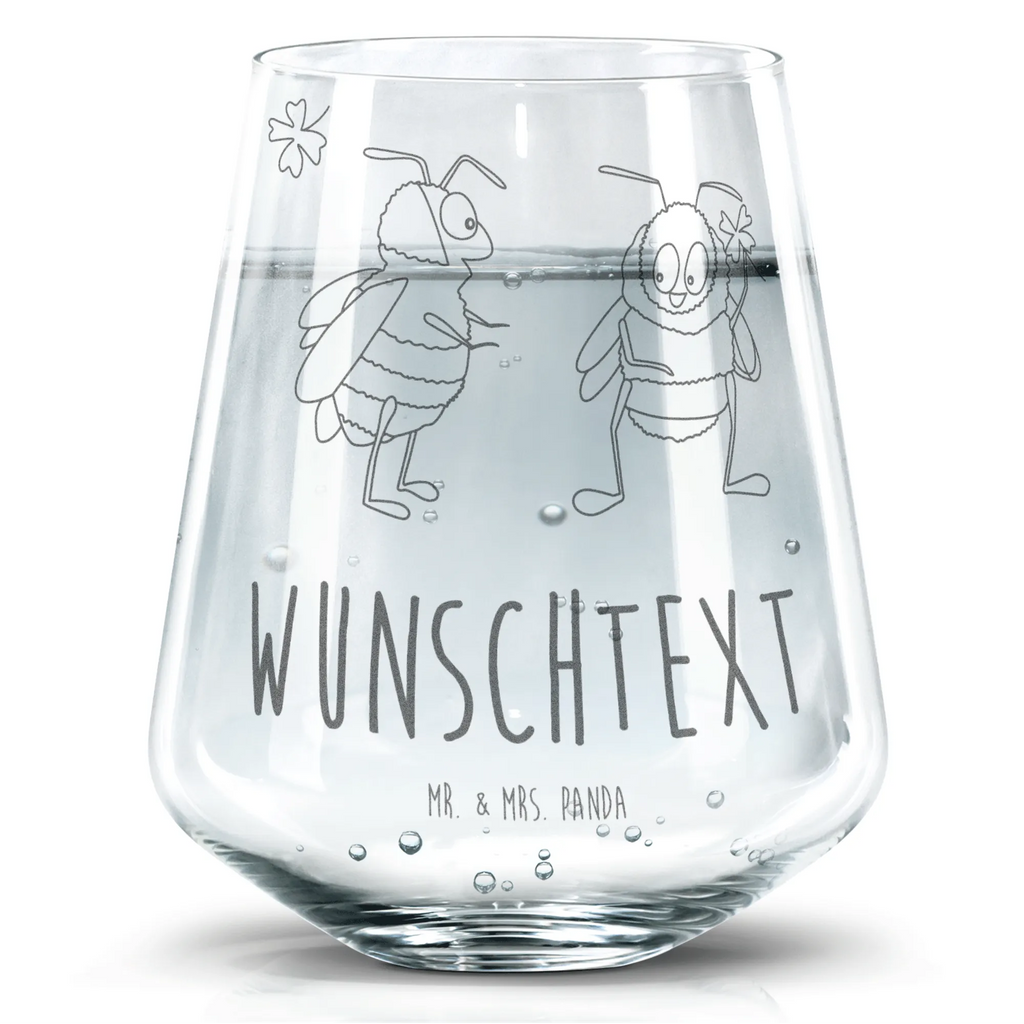 Personalisiertes Trinkglas Hummeln Kleeblatt Trinkglas, Trinkglas mit Gravur, Wasserglas, Spülmaschinenfeste Trinkglser, Tiermotive, Gute Laune, lustige Sprüche, Tiere, Hummel, Biene, Spruch positiv, Biene Deko, Spruch schön, glücklich sein, glücklich werden, Spruch fröhlich