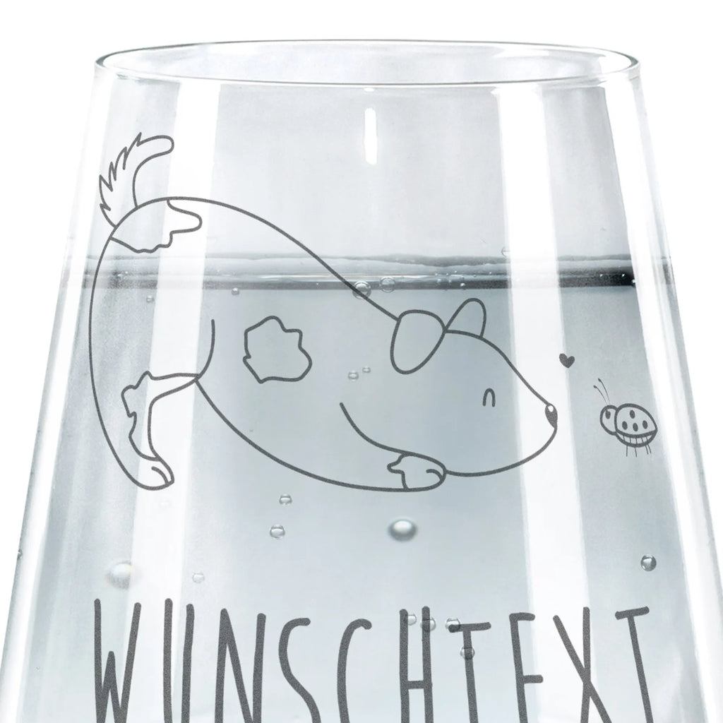 Personalisiertes Trinkglas Hund Marienkäfer Trinkglas, Trinkglas mit Gravur, Wasserglas, Spülmaschinenfeste Trinkglser, Hund, Hundemotiv, Haustier, Hunderasse, Tierliebhaber, Hundebesitzer, Sprüche, Hunde, Hundespruch, Marienkäfer, Mischling, Mischlinghund