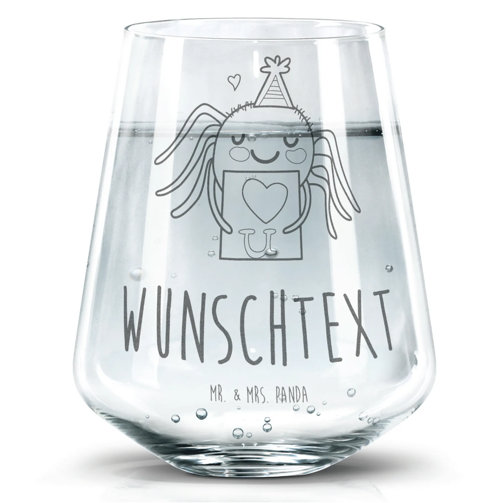 Personalisiertes Trinkglas Spinne Agathe Brief Trinkglas, Trinkglas mit Gravur, Wasserglas, Spülmaschinenfeste Trinkglser, Spinne Agathe, Spinne, Agathe, Videos, Merchandise, Liebesbeweis, Ich Liebe dich, Heiratsantrag, Verliebt, Liebespaar, Liebesgeschenk, Treuebeweis, Treuetest