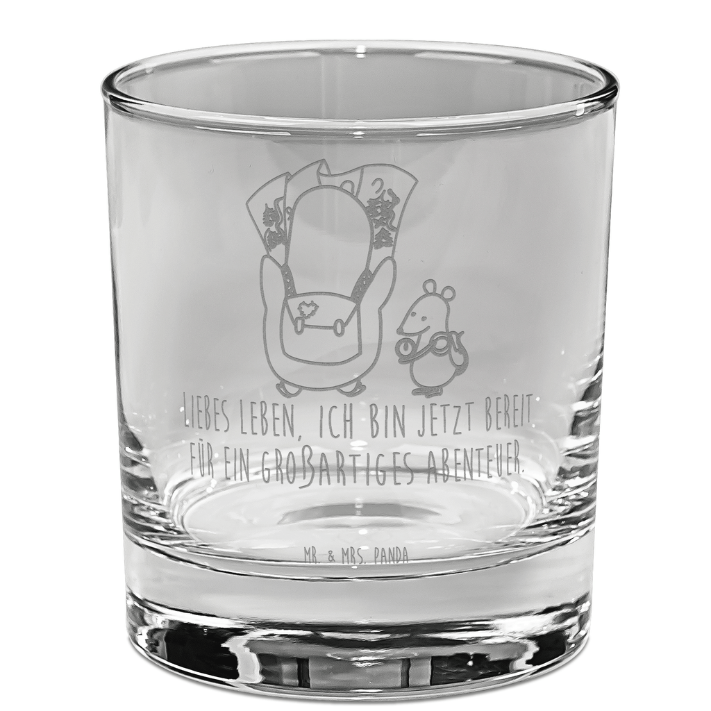 Whiskey Glas Pinguin & Maus Wanderer Whiskeylgas, Whiskey Glas, Whiskey Glas mit Gravur, Whiskeyglas mit Spruch, Whiskey Glas mit Sprüchen, Whiskygläser, Whisky Gläser, Whiskey Tumbler, Whiskyglas mit Gravur, Gravur Whiskyglas, Edle Whiskygläser, Pinguin, Pinguine, Abenteurer, Abenteuer, Roadtrip, Ausflug, Wanderlust, wandern