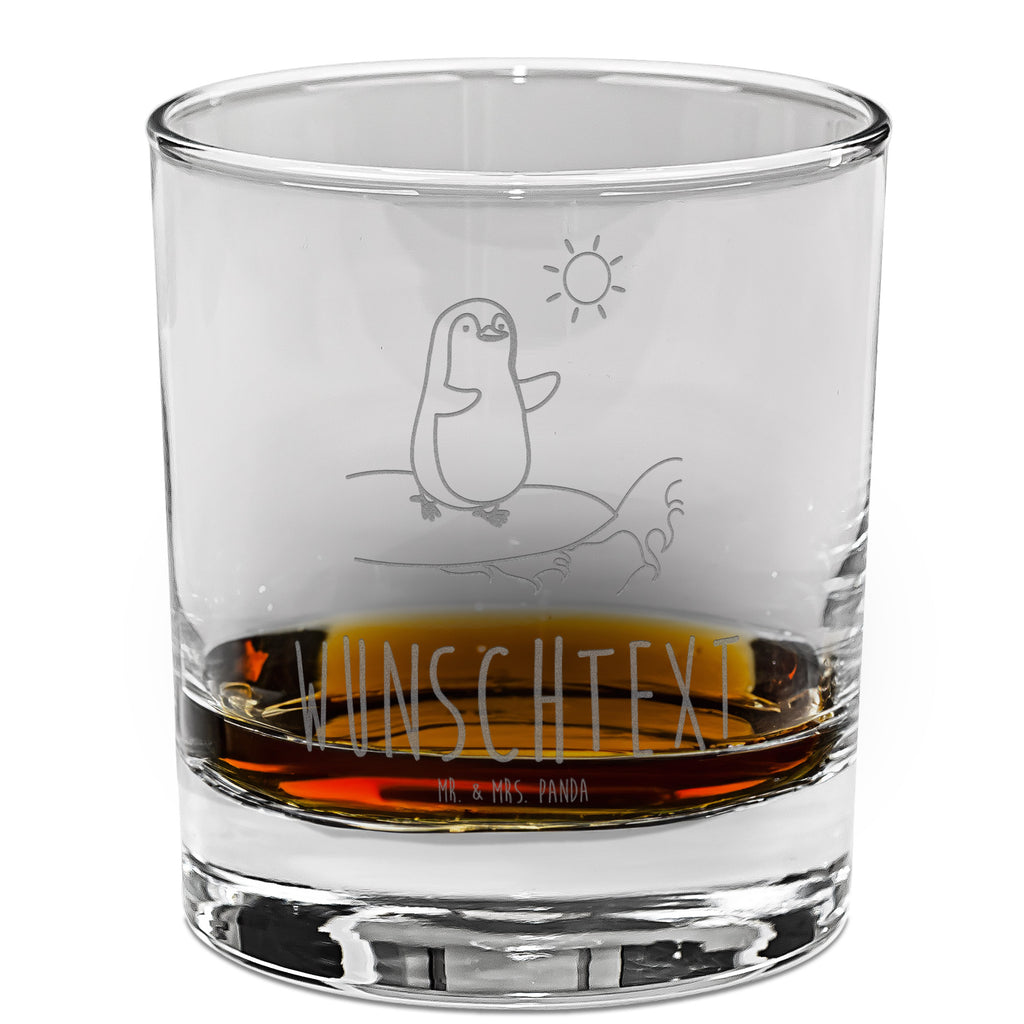 Personalisiertes Whiskey Glas Pinguin Surfer Whiskeylgas, Whiskey Glas, Whiskey Glas mit Gravur, Whiskeyglas mit Spruch, Whiskey Glas mit Sprüchen, Pinguin, Pinguine, surfen, Surfer, Hawaii, Urlaub, Wellen, Wellen reiten, Portugal