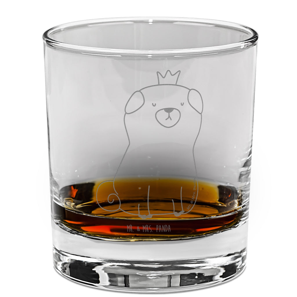 Whiskey Glas Mops Krone Whiskeylgas, Whiskey Glas, Whiskey Glas mit Gravur, Whiskeyglas mit Spruch, Whiskey Glas mit Sprüchen, Whiskygläser, Whisky Gläser, Whiskey Tumbler, Whiskyglas mit Gravur, Gravur Whiskyglas, Edle Whiskygläser, Hund, Hundemotiv, Haustier, Hunderasse, Tierliebhaber, Hundebesitzer, Sprüche, Mops, allergisch, kinderlos, Hausregel, Hundebesitzer. Spruch, lustig