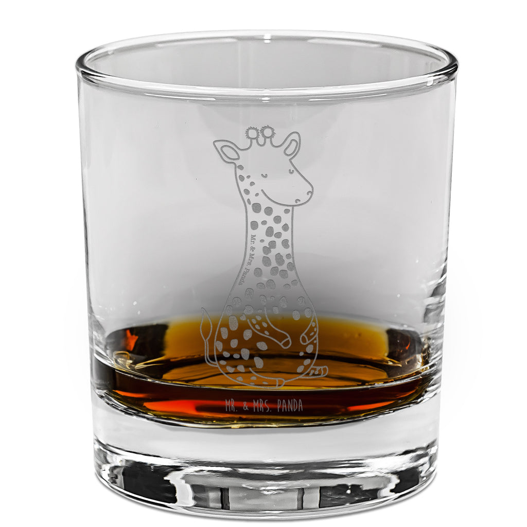 Whiskey Glas Giraffe Zufrieden Whiskeylgas, Whiskey Glas, Whiskey Glas mit Gravur, Whiskeyglas mit Spruch, Whiskey Glas mit Sprüchen, Whiskygläser, Whisky Gläser, Whiskey Tumbler, Whiskyglas mit Gravur, Gravur Whiskyglas, Edle Whiskygläser, Afrika, Wildtiere, Giraffe, Zufrieden, Glück, Abenteuer