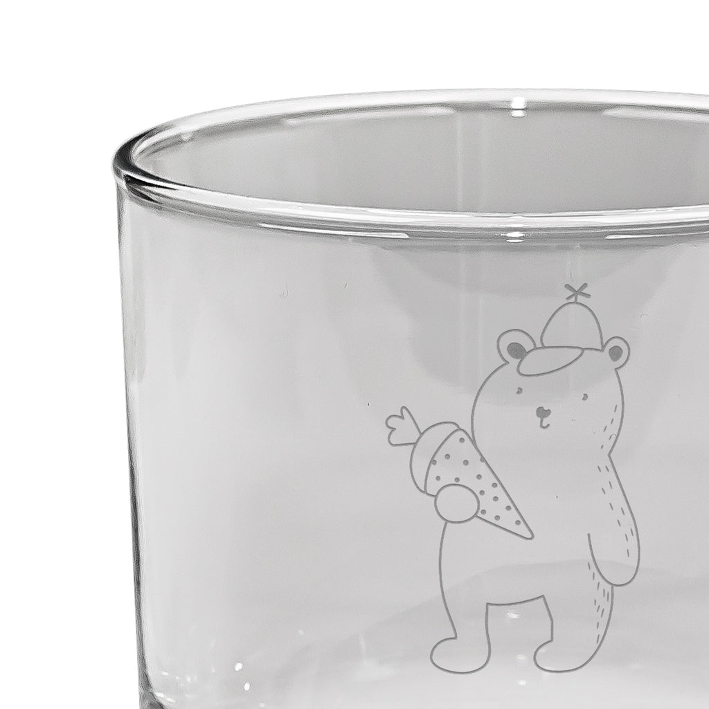 Personalisiertes Whiskey Glas Bär mit Schultüte Whiskeylgas, Whiskey Glas, Whiskey Glas mit Gravur, Whiskeyglas mit Spruch, Whiskey Glas mit Sprüchen, Bär, Teddy, Teddybär, Bär Motiv, Schultüte, Erster Schultag Geschenk, Einschulung Geschenk, Schule Geschenk, Grundschule, Schulanfang, Schulbeginn