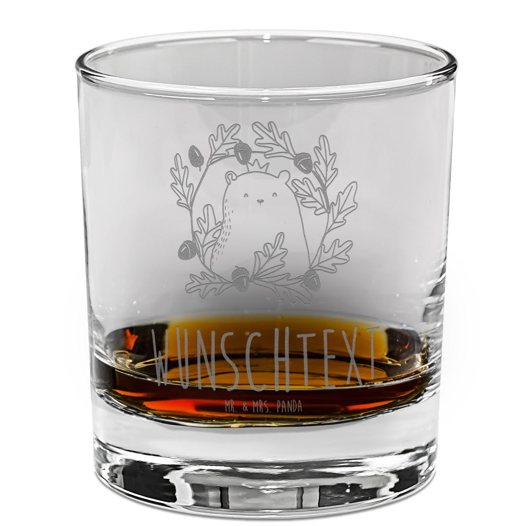 Personalisiertes Whiskey Glas Bär König Whiskeylgas, Whiskey Glas, Whiskey Glas mit Gravur, Whiskeyglas mit Spruch, Whiskey Glas mit Sprüchen, Bär, Teddy, Teddybär, Papa, Papa Bär, bester Vater, bester Papa, weltbester Papa, Vatertag, Vater, Dad, Daddy, Papi