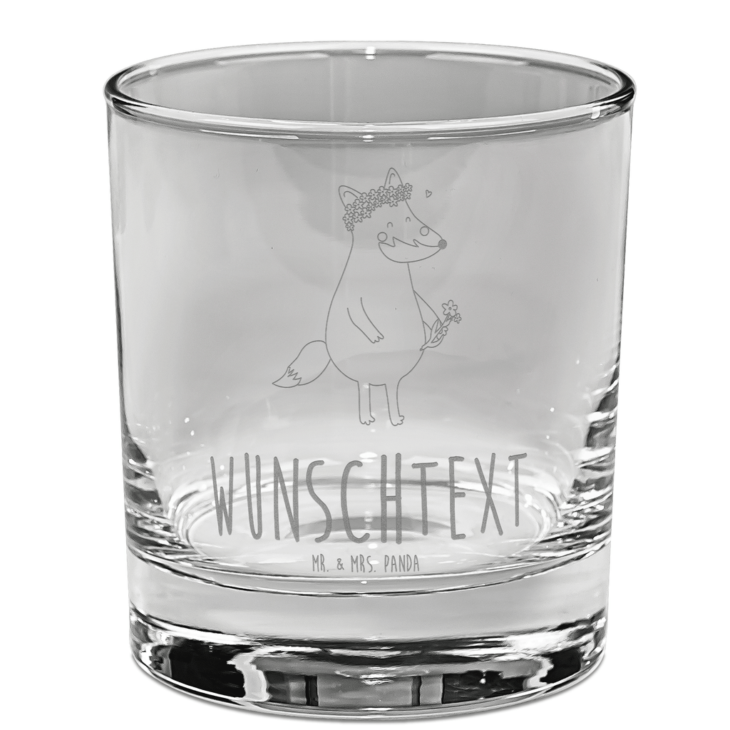 Personalisiertes Whiskey Glas Fuchs Blumenliebe Whiskeylgas, Whiskey Glas, Whiskey Glas mit Gravur, Whiskeyglas mit Spruch, Whiskey Glas mit Sprüchen, Fuchs, Füchse, Fox, Liebe, Freundin, Fuchsmädchen, Blumenmädchen, Freundinnen, Liebesbeweis, Blume, Blumen, Motivation, Freude, ich, mich, Selbstliebe