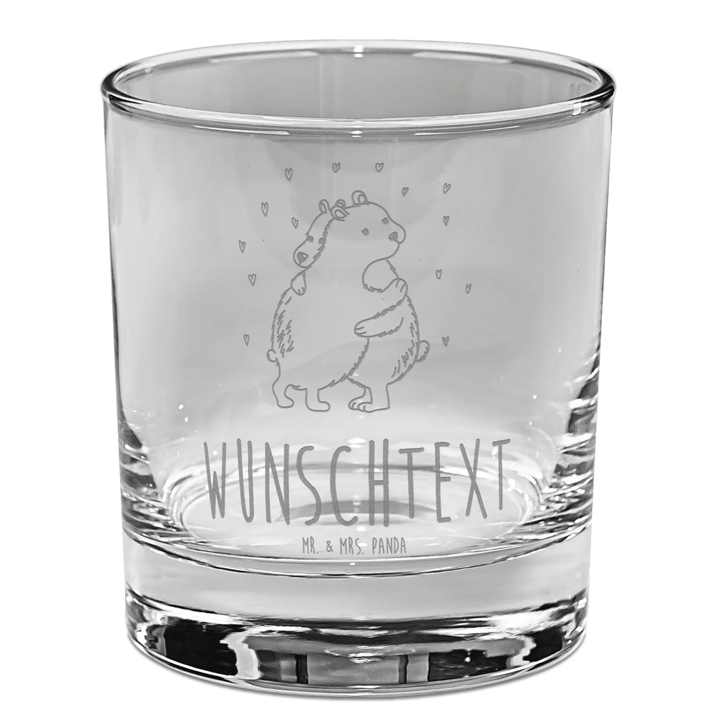 Personalisiertes Whiskey Glas Eisbär Umarmen Whiskeylgas, Whiskey Glas, Whiskey Glas mit Gravur, Whiskeyglas mit Spruch, Whiskey Glas mit Sprüchen, Tiermotive, Gute Laune, lustige Sprüche, Tiere