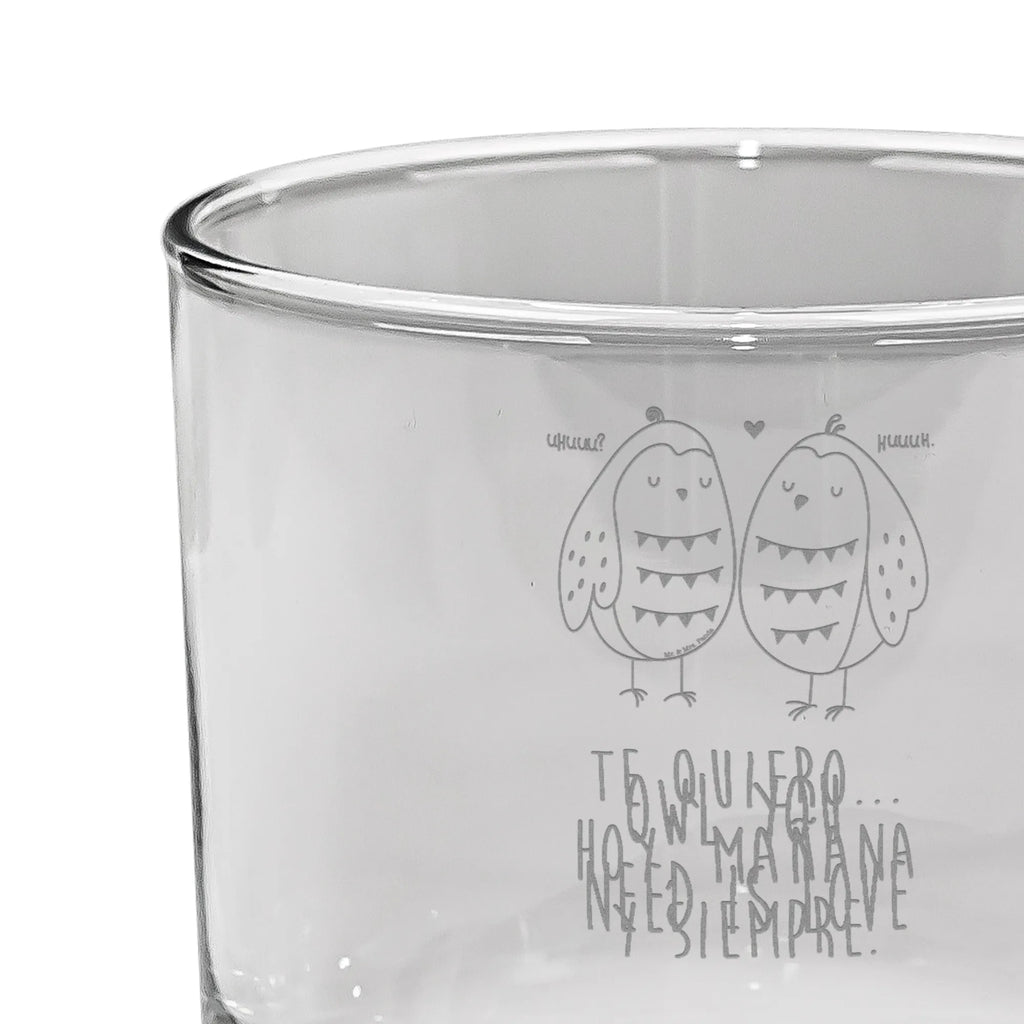 Personalisiertes Whiskey Glas Eule Liebe Whiskeylgas, Whiskey Glas, Whiskey Glas mit Gravur, Whiskeyglas mit Spruch, Whiskey Glas mit Sprüchen, Eule, Eule Deko, Liebe, Hochzeit Spruch, Owl, All you need is love, Liebe Spruch, Freundin Geschenk, Freund, Wortspiel lustig