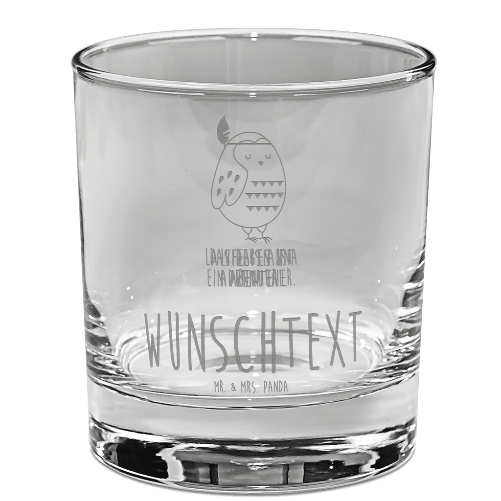 Personalisiertes Whiskey Glas Eule Federschmuck Whiskeylgas, Whiskey Glas, Whiskey Glas mit Gravur, Whiskeyglas mit Spruch, Whiskey Glas mit Sprüchen, Eule, Eule Deko, Owl, Das Leben ist ein Abenteuer, Reisespruch, Federschmuck, Dekoration