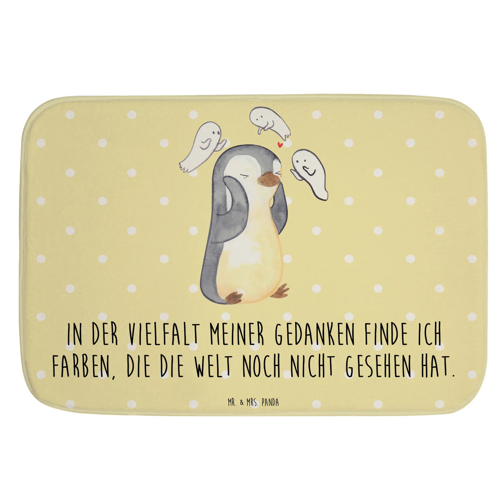 Badvorleger Pinguin Schizophrenie Badematte, Badteppich, Duschvorleger, Badezimmerteppich, Badezimmermatte, Badvorleger, Duschmatte, Duschteppich, Badteppiche, Badgarnitur, Badematten, Teppich Badezimmer, Badezimmermatten, Schizophrenie, Psychose, mentale Gesundheit, schizophrene Psychose, psychische Erkrankung, Gefühlswelt, Pinguin