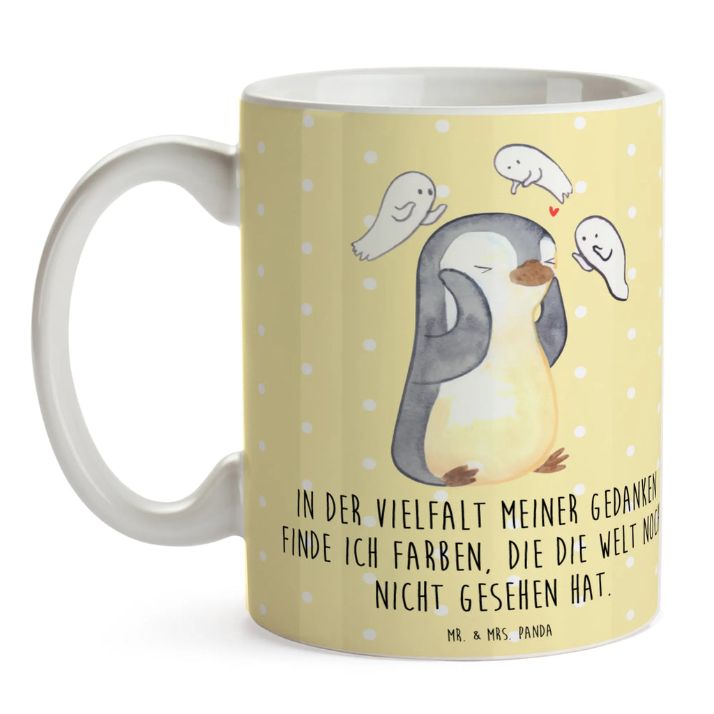 Tasse Pinguin Schizophrenie Tasse, Kaffeetasse, Teetasse, Becher, Kaffeebecher, Teebecher, Keramiktasse, Porzellantasse, Büro Tasse, Geschenk Tasse, Tasse Sprüche, Tasse Motive, Kaffeetassen, Tasse bedrucken, Designer Tasse, Cappuccino Tassen, Schöne Teetassen, Schizophrenie, Psychose, mentale Gesundheit, schizophrene Psychose, psychische Erkrankung, Gefühlswelt, Pinguin