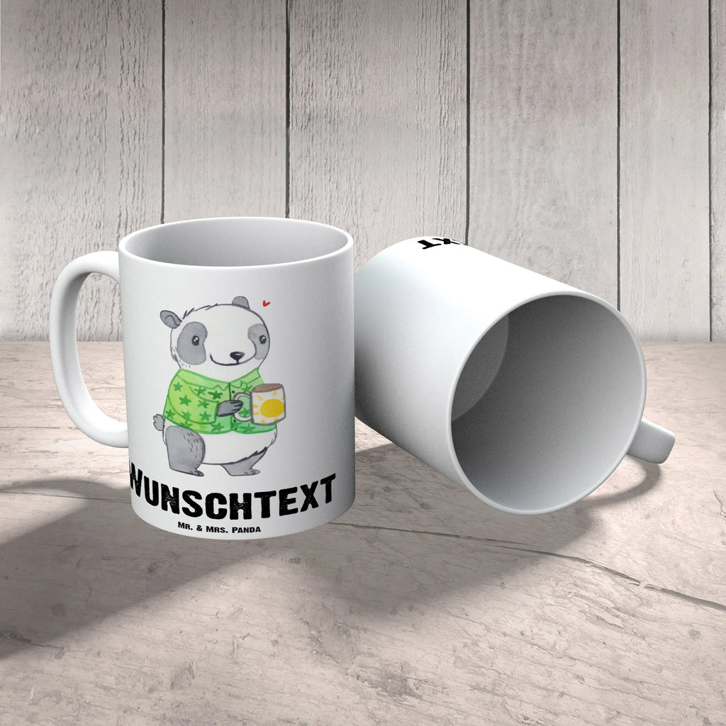 Personalisierte Tasse Panda Burnout Personalisierte Tasse, Namenstasse, Wunschname, Personalisiert, Tasse, Namen, Drucken, Tasse mit Namen, Burnout, Erschöpfung, Überlastung, Panda