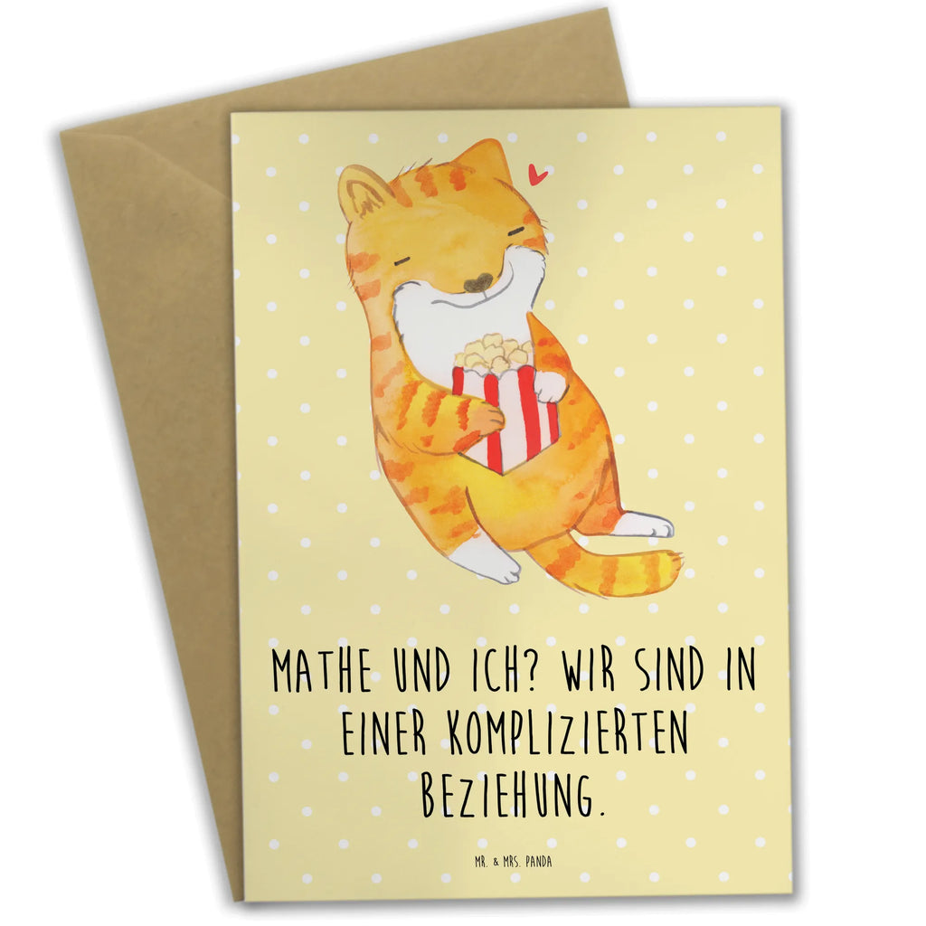 Grußkarte Katze Dyskalkulie Grußkarte, Klappkarte, Einladungskarte, Glückwunschkarte, Hochzeitskarte, Geburtstagskarte, Karte, Ansichtskarten, Dyskalkulie, Rechenschwäche, Rechenstörung, Katze