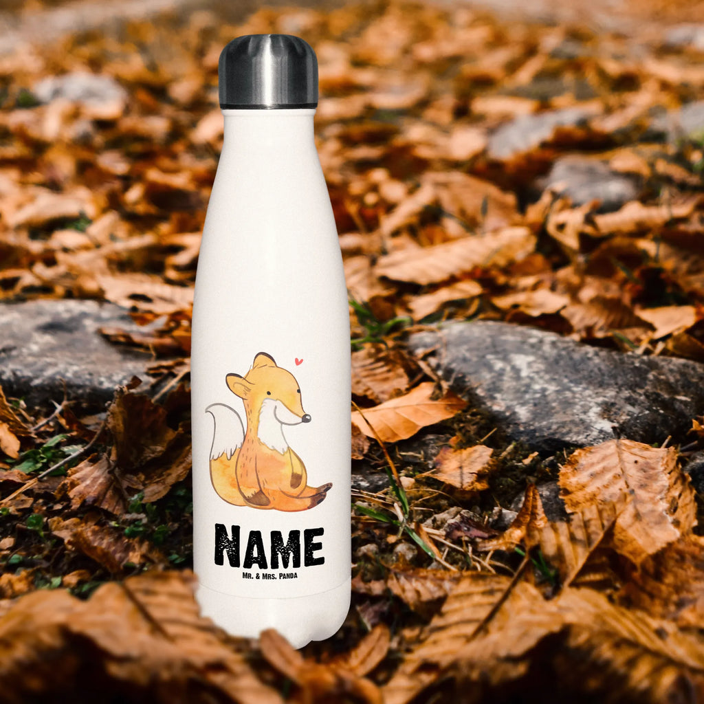 Personalisierte Thermosflasche Fuchs Multiple Sklerose Personalisierte Isolierflasche, Personalisierte Thermoflasche, Personalisierte Trinkflasche, Trinkflasche Mit Namen, Wunschname, Bedrucken, Namensflasche, Multiple Sklerose, MS, Autoimmunerkrankung, Schübe, Empfindungsstörungen, Muskellähmungen, Fuchs