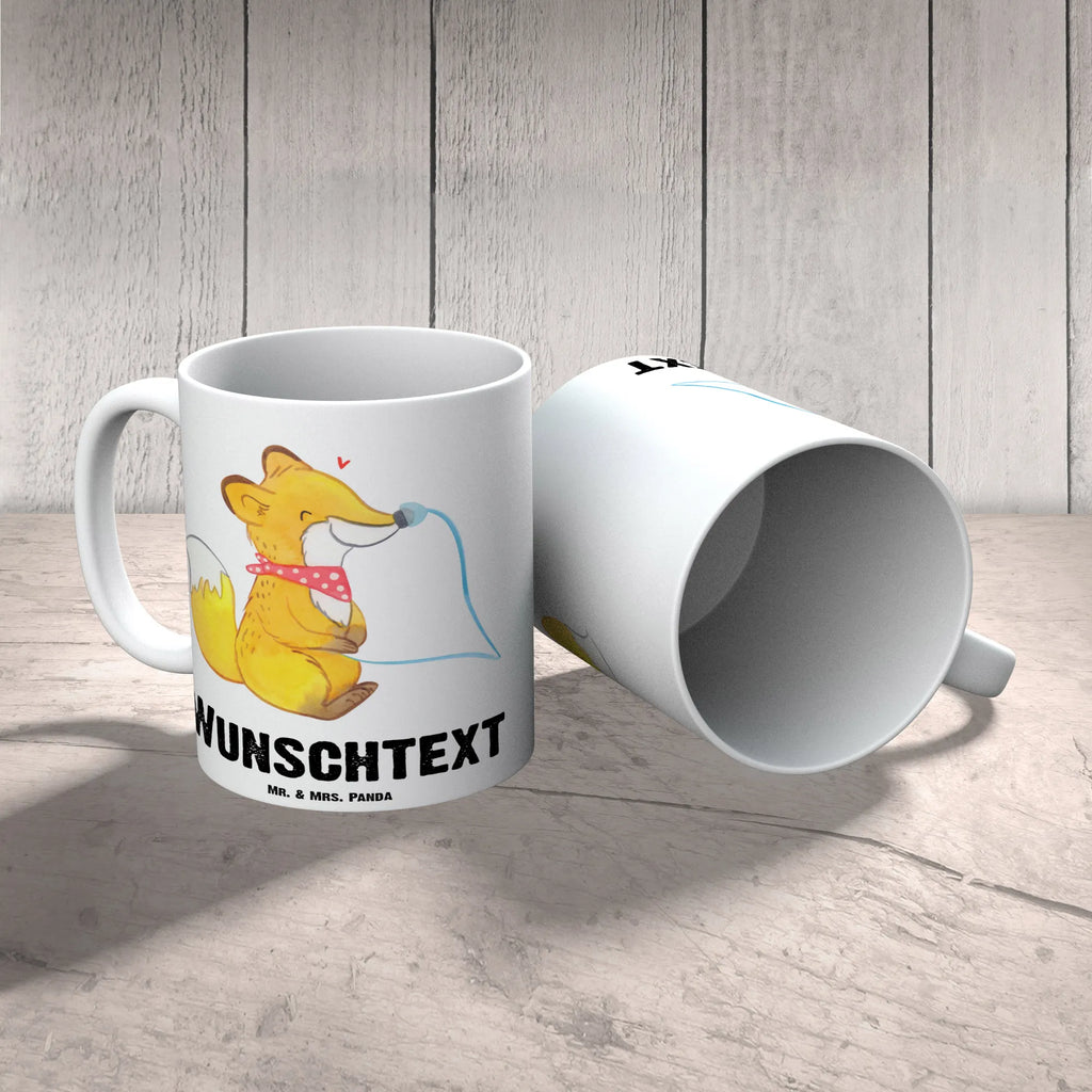 Personalisierte Tasse Fuchs Magensonde Personalisierte Tasse, Namenstasse, Wunschname, Personalisiert, Tasse, Namen, Drucken, Tasse mit Namen, Magensonde, Schluckstörungen, Fuchs