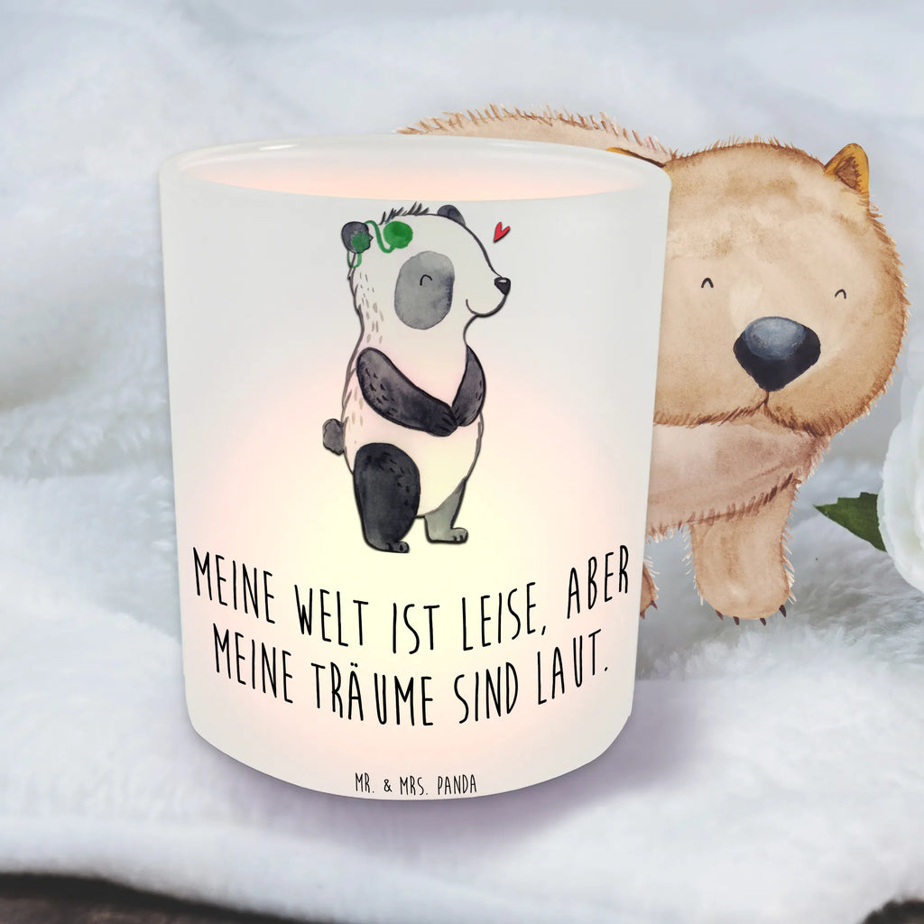 Windlicht Panda Gehörlos Windlicht Glas, Teelichtglas, Teelichthalter, Teelichter, Kerzenglas, Windlicht Kerze, Kerzenlicht, Glas Windlicht, Windlicht Zur Hochzeit, Windlicht Deko, Windlicht Hochzeit, Teelichtgläser, Windlicht Dekorieren, Panda, gehörlos, Cochlea Implantat, ertaubt