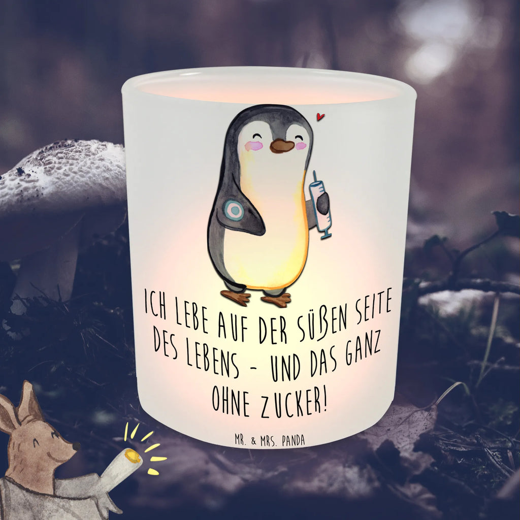 Lantern Penguin Diabetes Windlicht Glas, Teelichtglas, Teelichthalter, Teelichter, Kerzenglas, Windlicht Kerze, Kerzenlicht, Glas Windlicht, Windlicht Zur Hochzeit, Windlicht Deko, Windlicht Hochzeit, Teelichtgläser, Windlicht Dekorieren, Pinguin, Diabetes, Diabetes Mellitus, Zuckerkrankheit