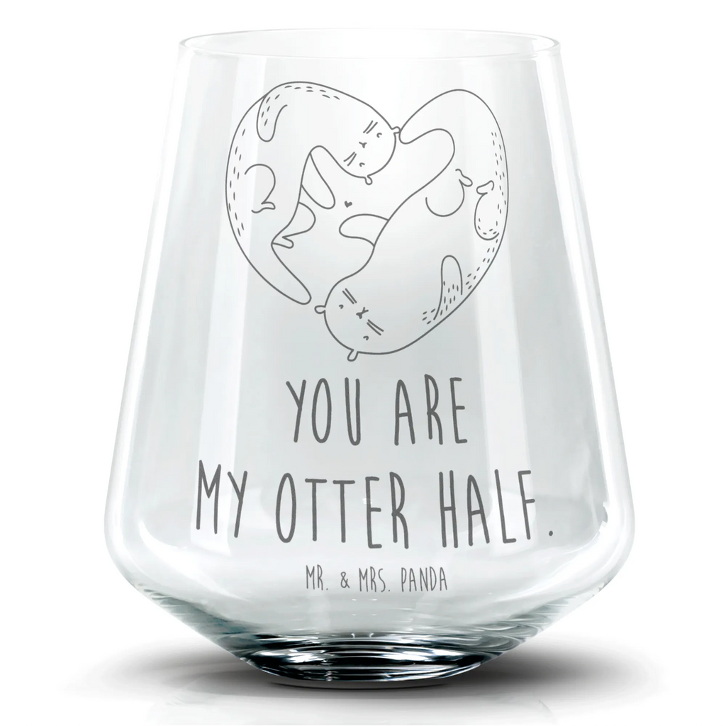 Cocktail Glas Otter Herz Cocktail Glas, Cocktailglas mit Gravur, Cocktail Glas mit Sprüchen, Cocktail Glas mit Wunschtext, Otter, Fischotter, Seeotter, Liebe, Herz, Liebesbeweis, Liebesgeschenk, Bessere Hälfte, Love you, Jahrestag, Hochzeitstag, Verlobung, gemeinsames Leben